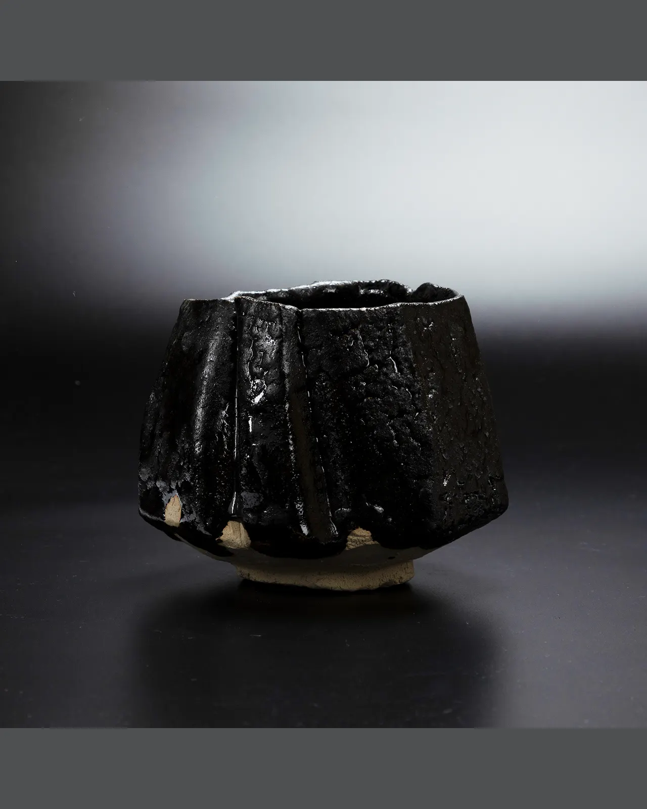 瀬戸黒茶盌 KC-07